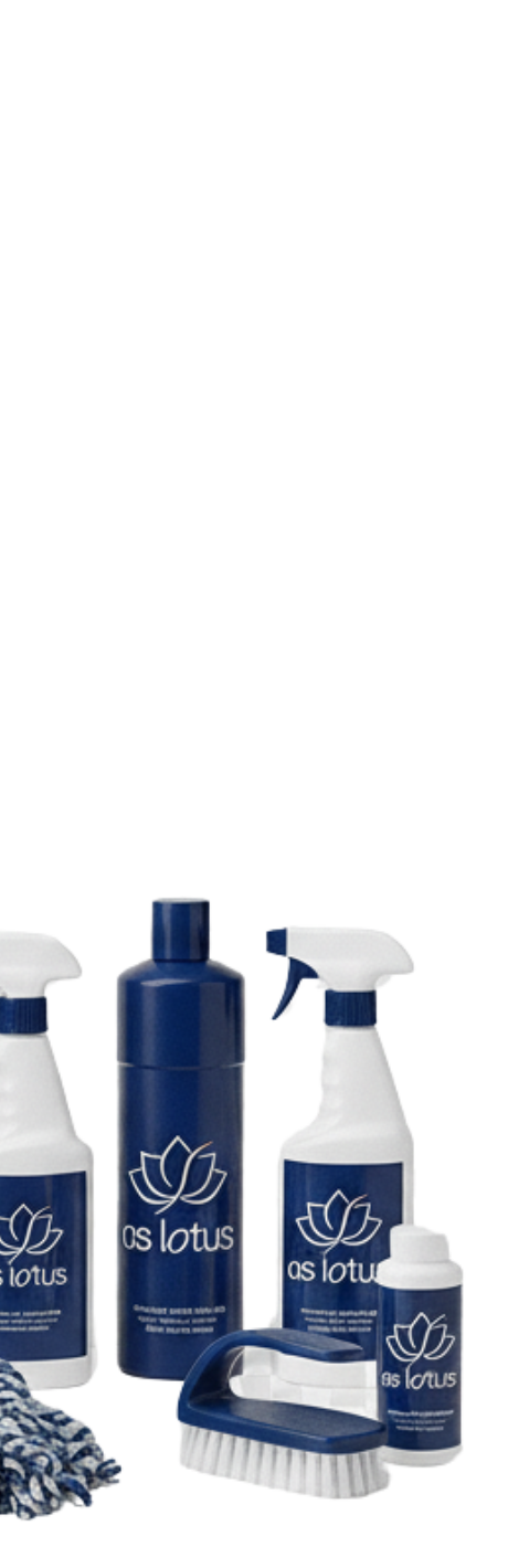 High-quality eco-friendly cleaning products used by As Lotus for professional home cleaning in Dubai
