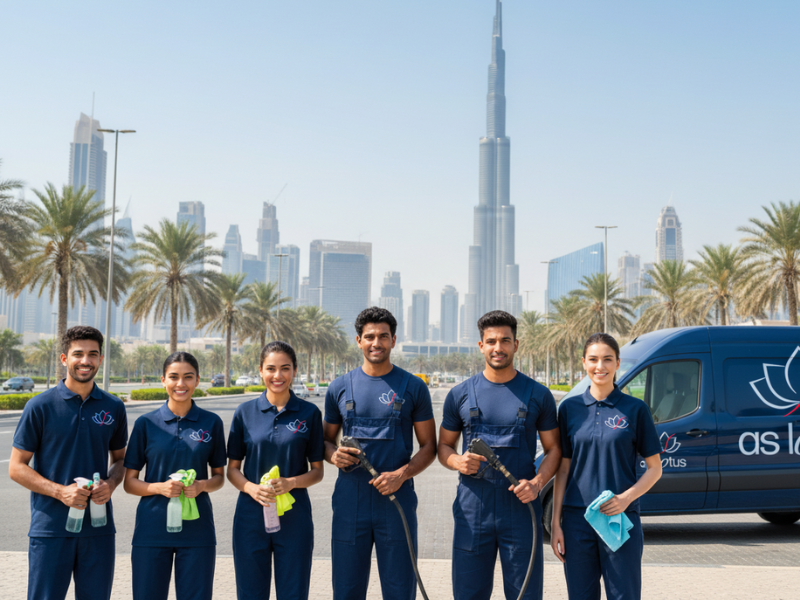 As Lotus team passionately providing home services in Dubai using eco-friendly and safe cleaning products